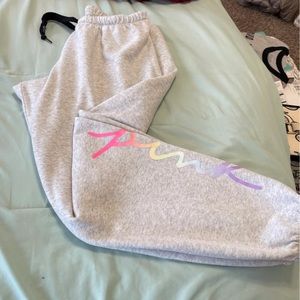 Pink rainbow classic pants